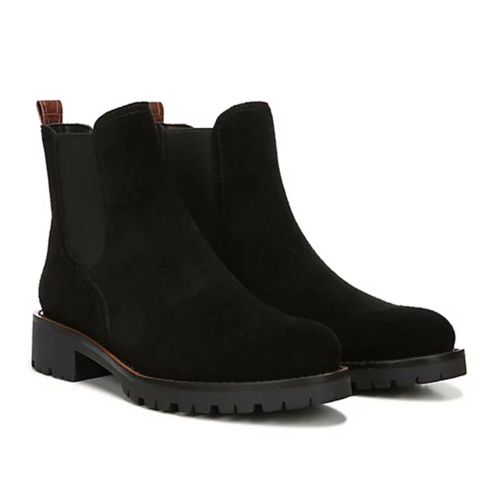 Sam Edelman Waterproof Suede Ankle Boots Jaclyn